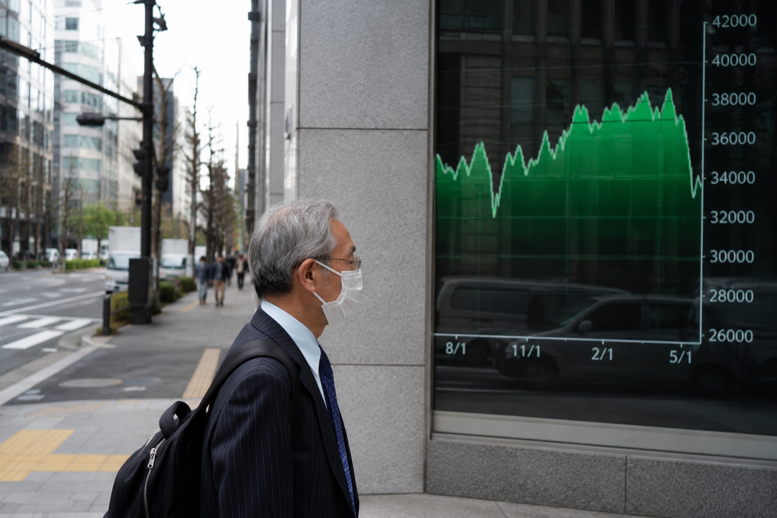 Japan sells foreign stocks in April amid inflation worries