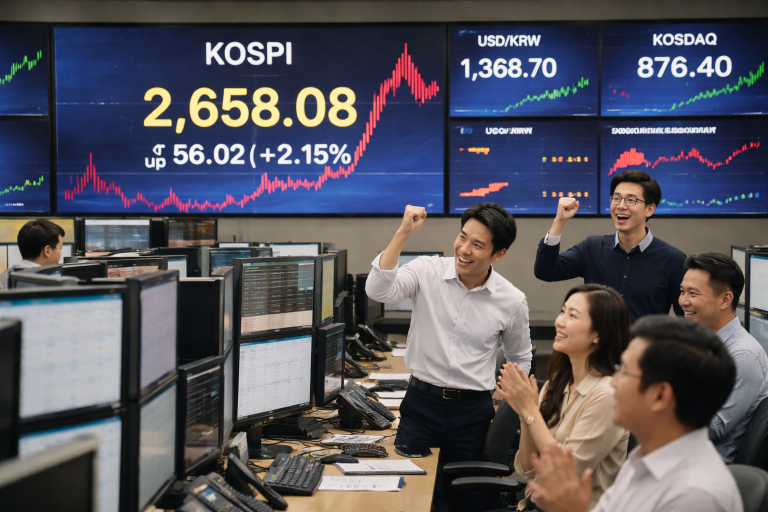 Kospi Index today: here’s why South Korean stocks are soaring