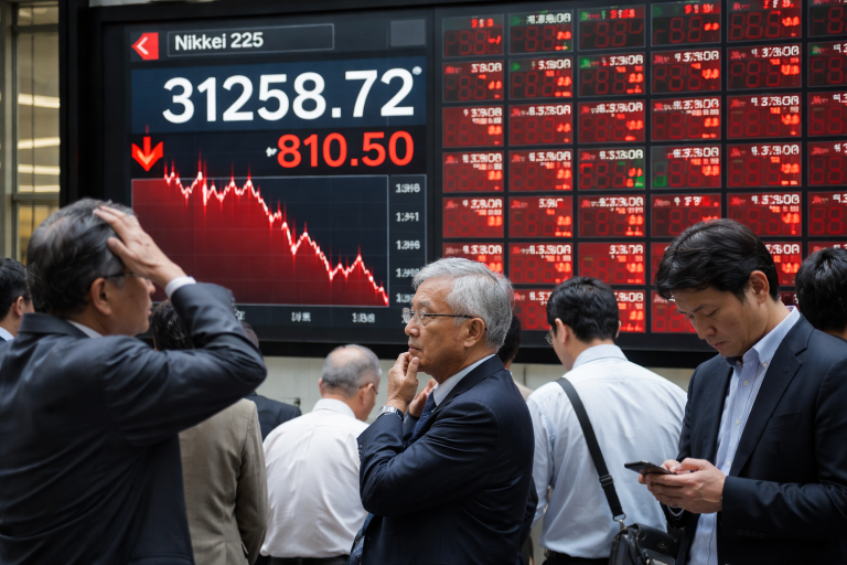Nikkei 225 Index on edge ahead of Softbank earnings as Japanese yen dips